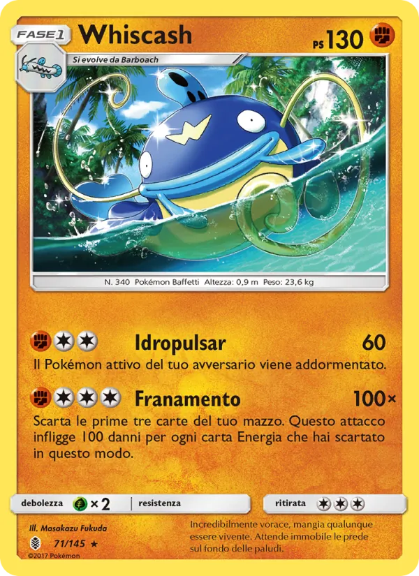 Whiscash Guardiani Nascenti 71/145
