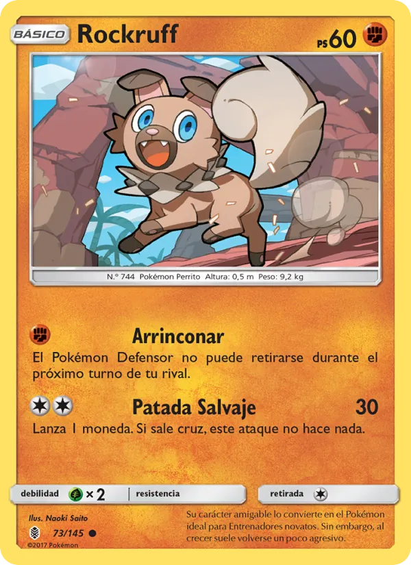 Rockruff Albor de Guadianes 73/145