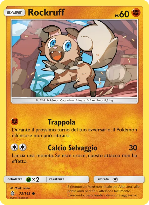 Rockruff Guardiani Nascenti 73/145