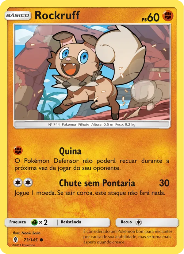 Rockruff Guardiões Ascendentes 73/145