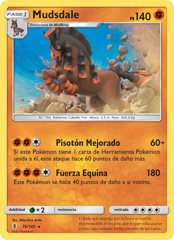 Mudsdale Albor de Guadianes 76/145