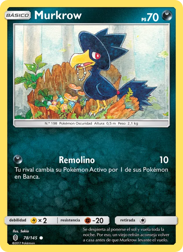 Murkrow Albor de Guadianes 78/145