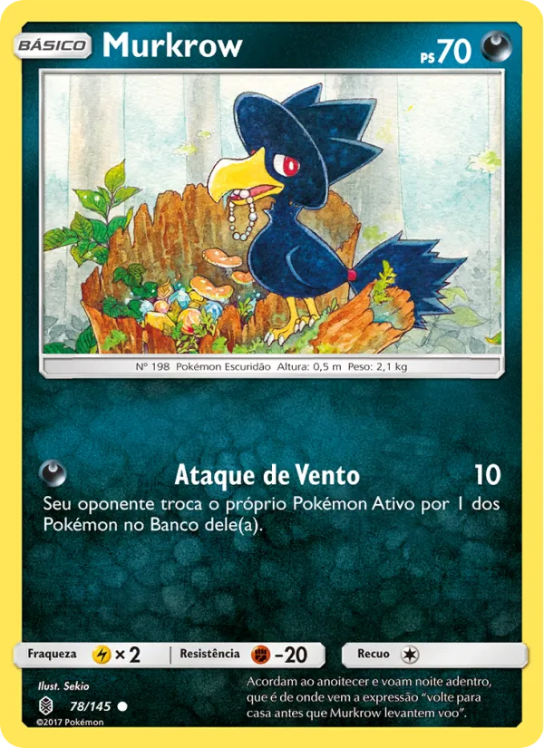 Murkrow Guardiões Ascendentes 78/145