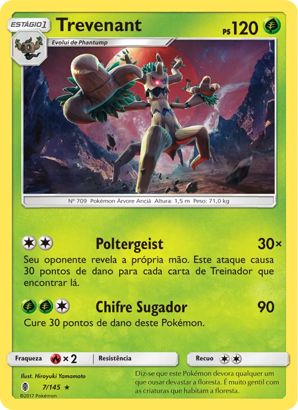 Trevenant Guardiões Ascendentes 7/145