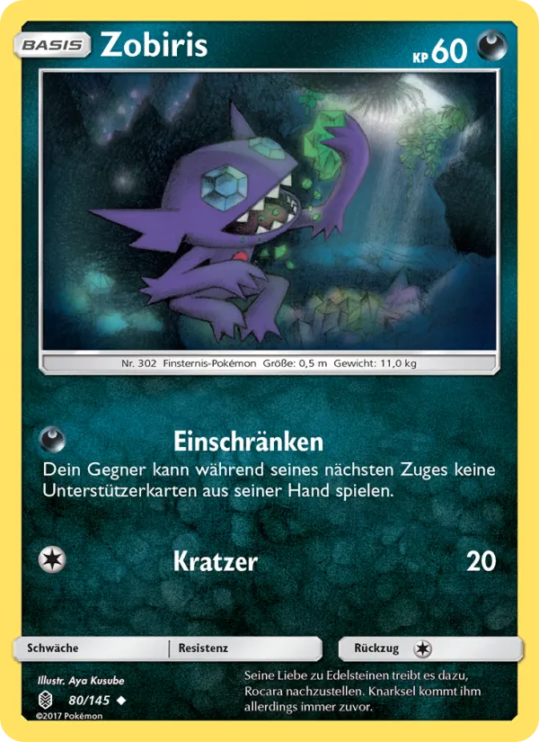 Zobiris Stunde der Wächter 80/145