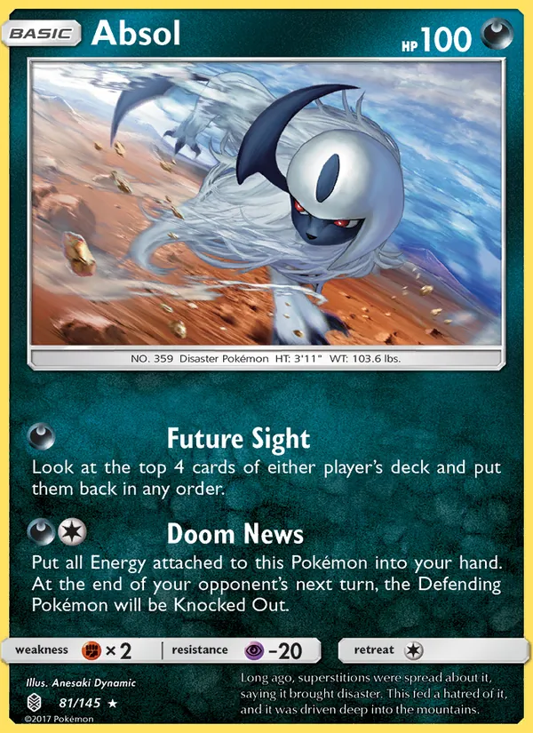 Absol Guardians Rising 81/145