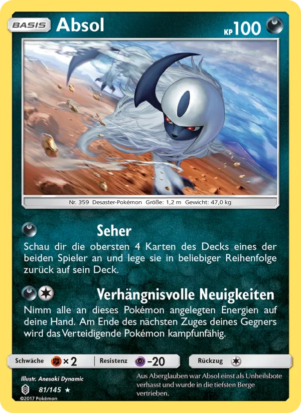 Absol Stunde der Wächter 81/145
