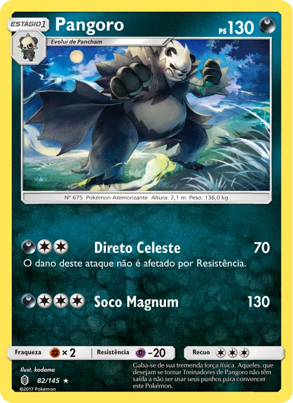 Pangoro Guardiões Ascendentes 82/145