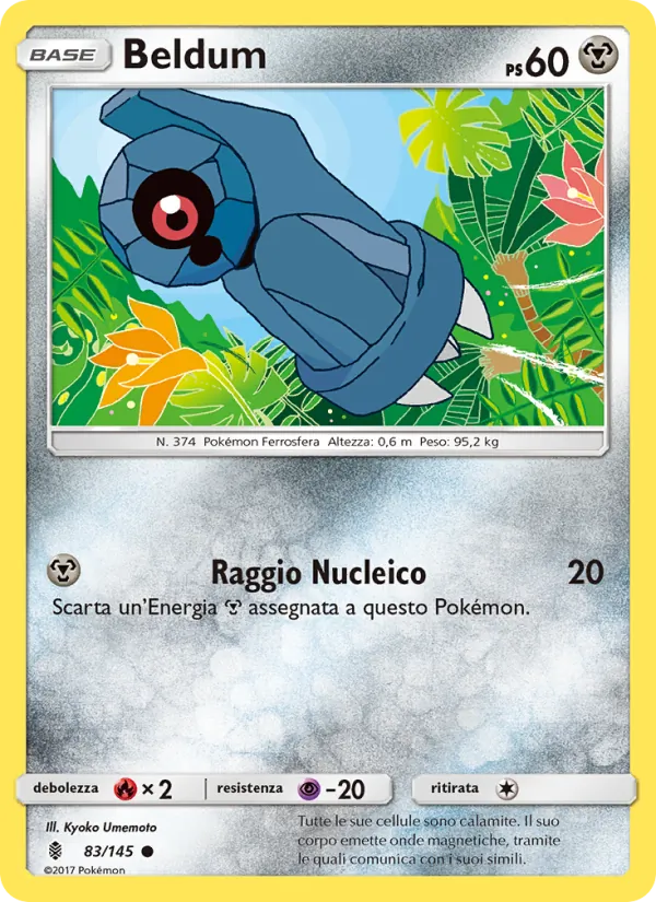 Beldum Guardiani Nascenti 83/145