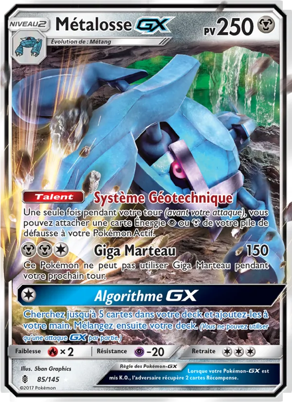 Métalosse GX Gardiens Ascendants 85/145