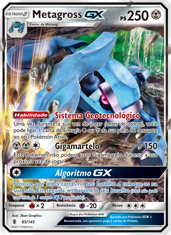 Metagross GX Guardiões Ascendentes 85/145