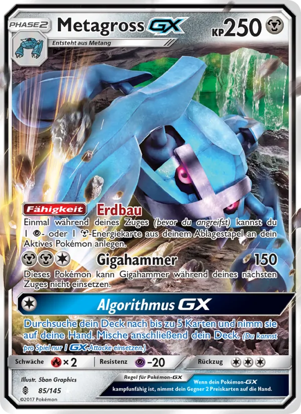 Metagross GX Stunde der Wächter 85/145