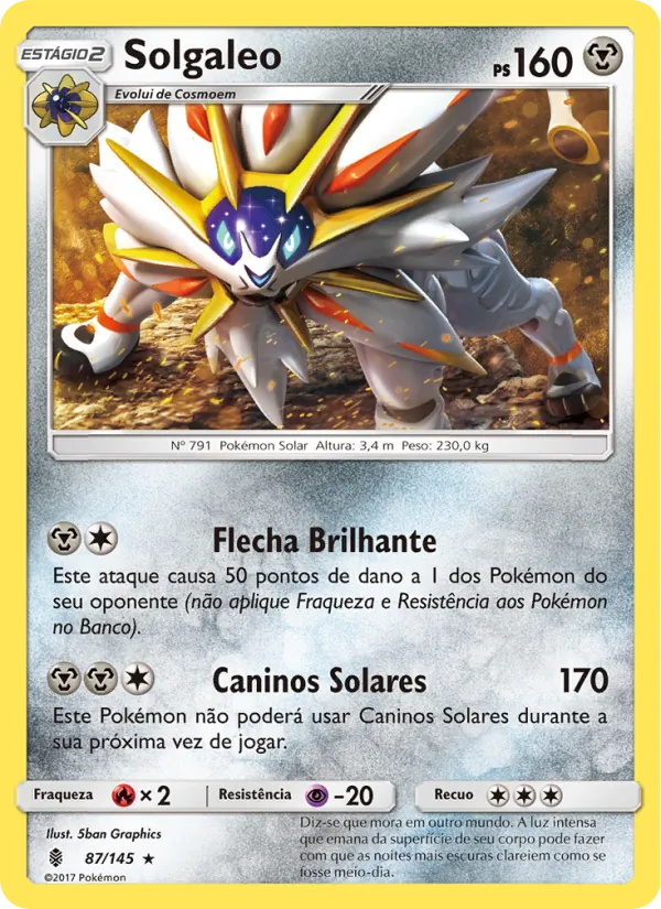 Solgaleo Guardiões Ascendentes 87/145