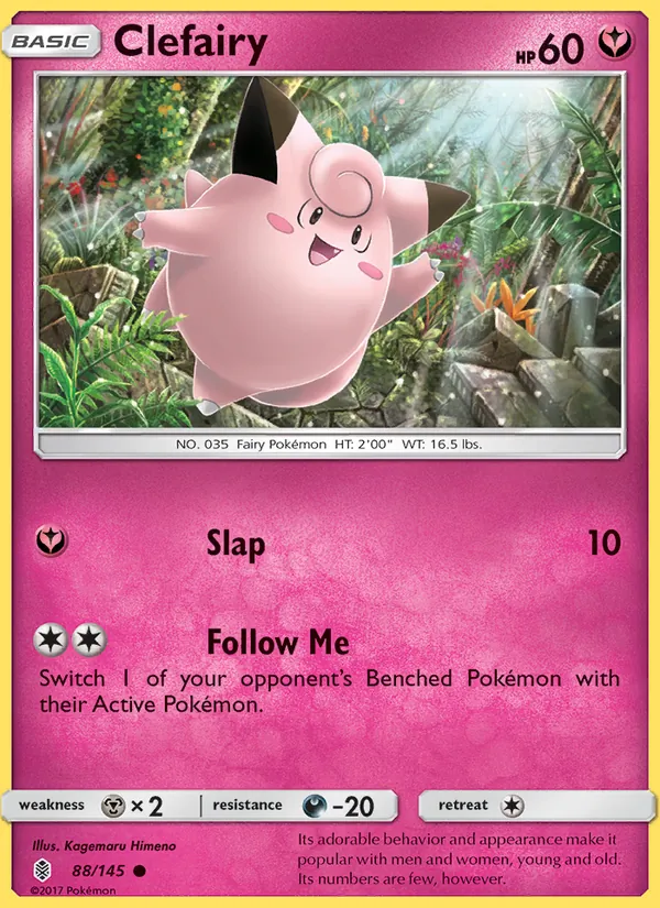Clefairy Guardians Rising 88/145