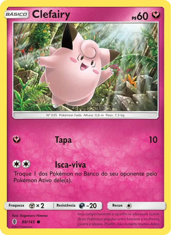 Clefairy Guardiões Ascendentes 88/145