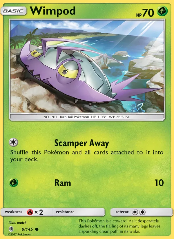 Wimpod Guardians Rising 8/145