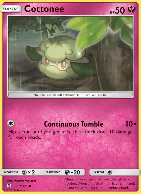 Cottonee Guardians Rising 90/145