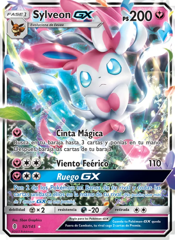 Sylveon GX Albor de Guadianes 92/145