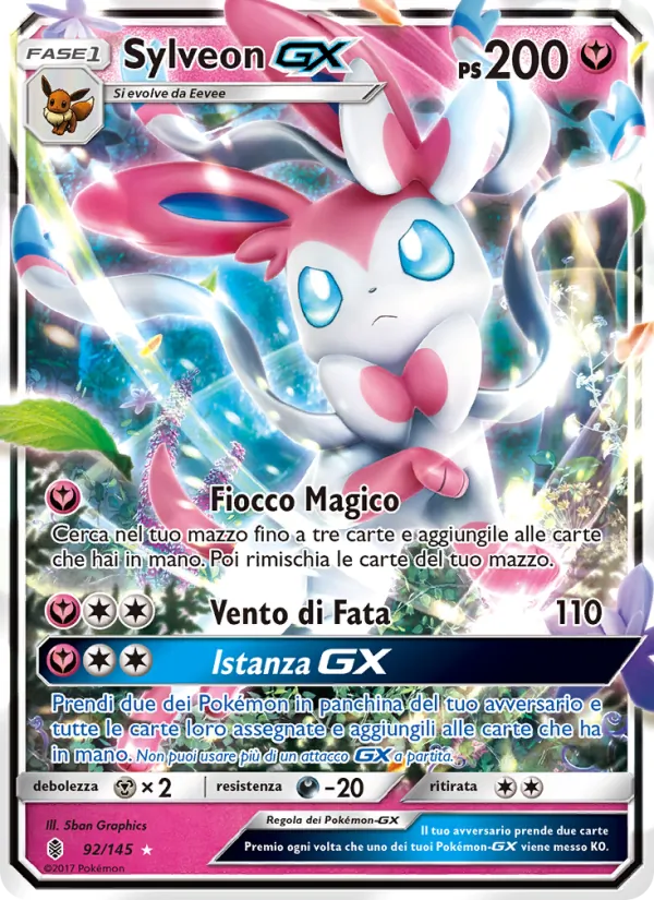 Sylveon GX Guardiani Nascenti 92/145