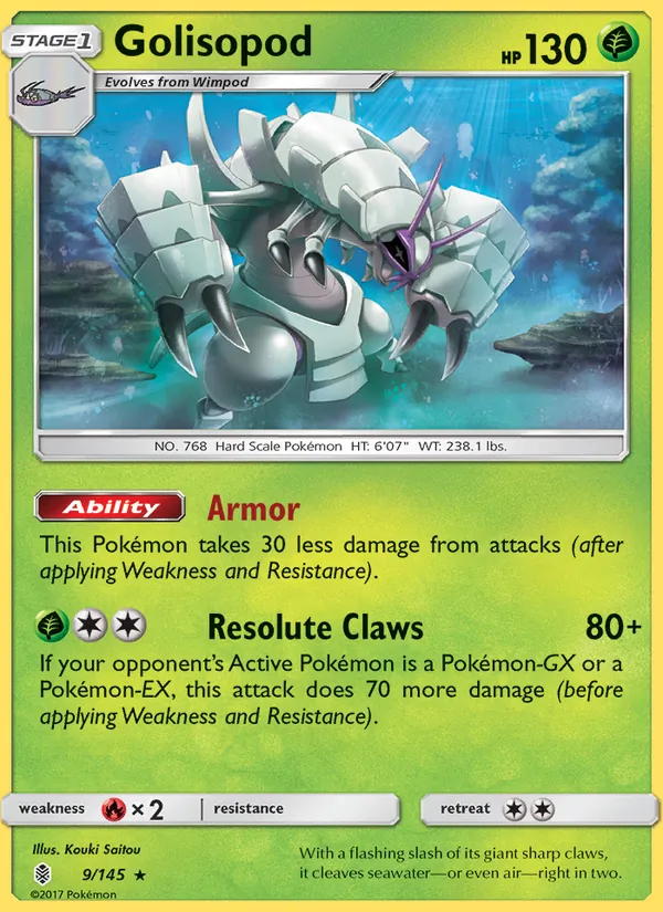 Golisopod Guardians Rising 9/145