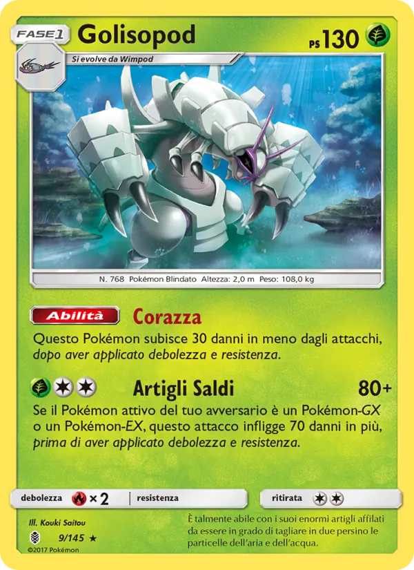 Golisopod Guardiani Nascenti 9/145