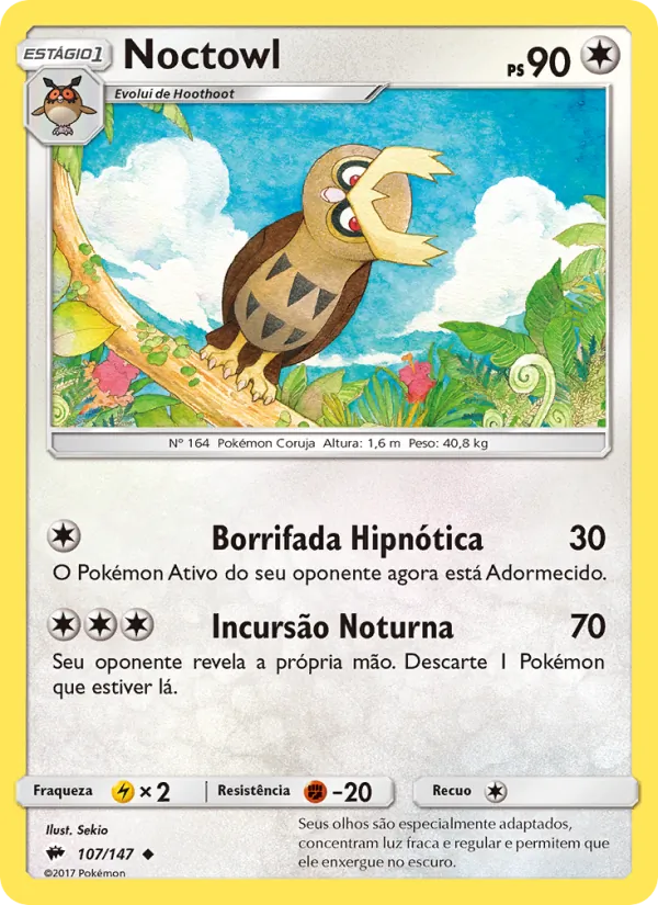 Noctowl Sombras Ardentes 107/147