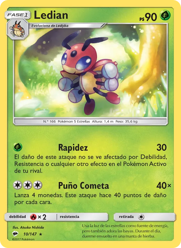 Ledian Sombras Ardientes 10/147