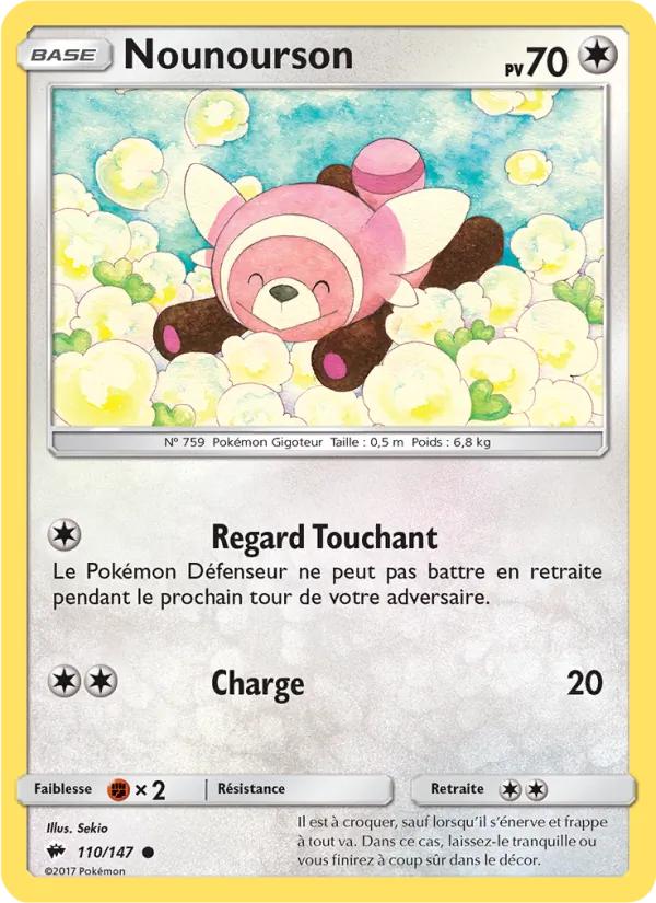 Nounourson Ombres Ardentes 110/147