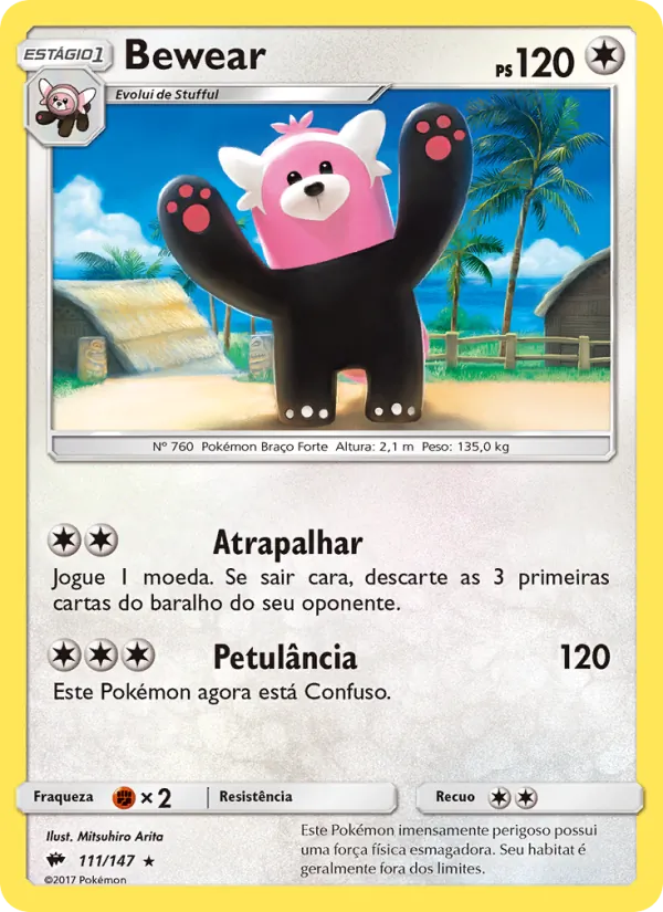 Bewear Sombras Ardentes 111/147