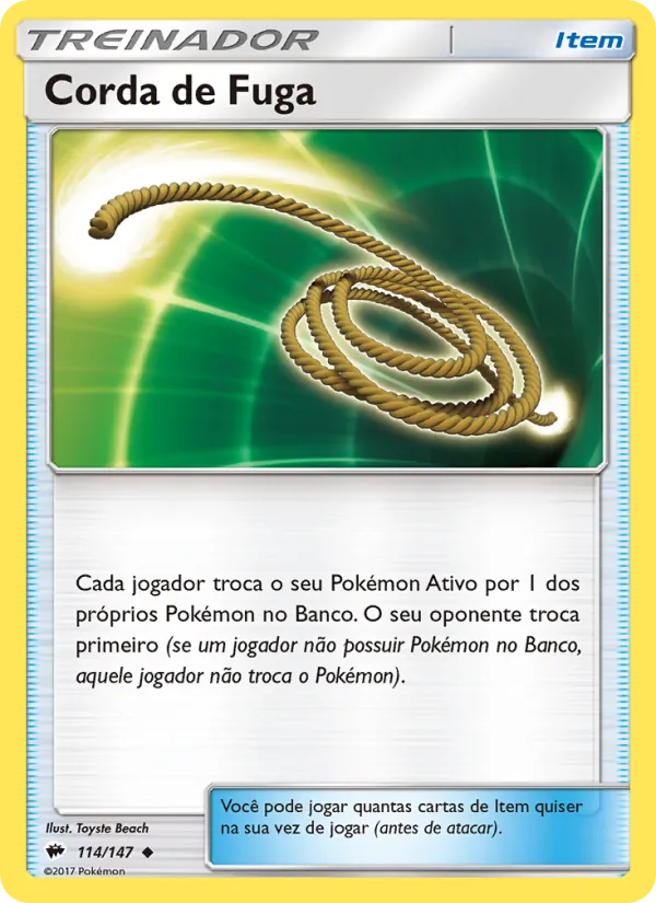 Corda de Fuga Sombras Ardentes 114/147