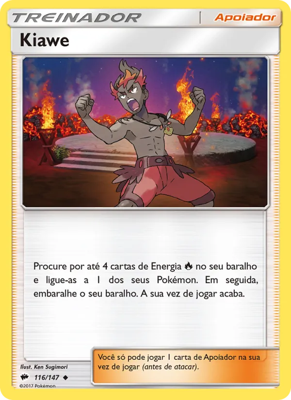 Kiawe Sombras Ardentes 116/147