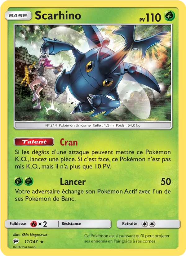 Scarhino Ombres Ardentes 11/147