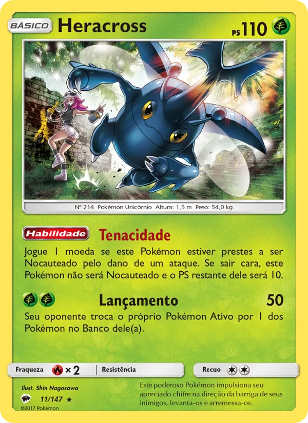 Heracross Sombras Ardentes 11/147