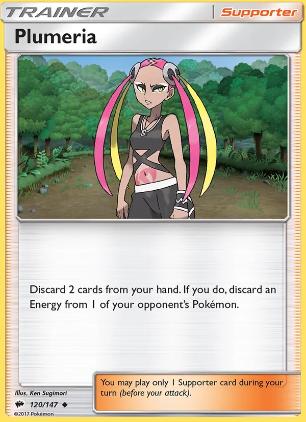Plumeria Burning Shadows 120/147