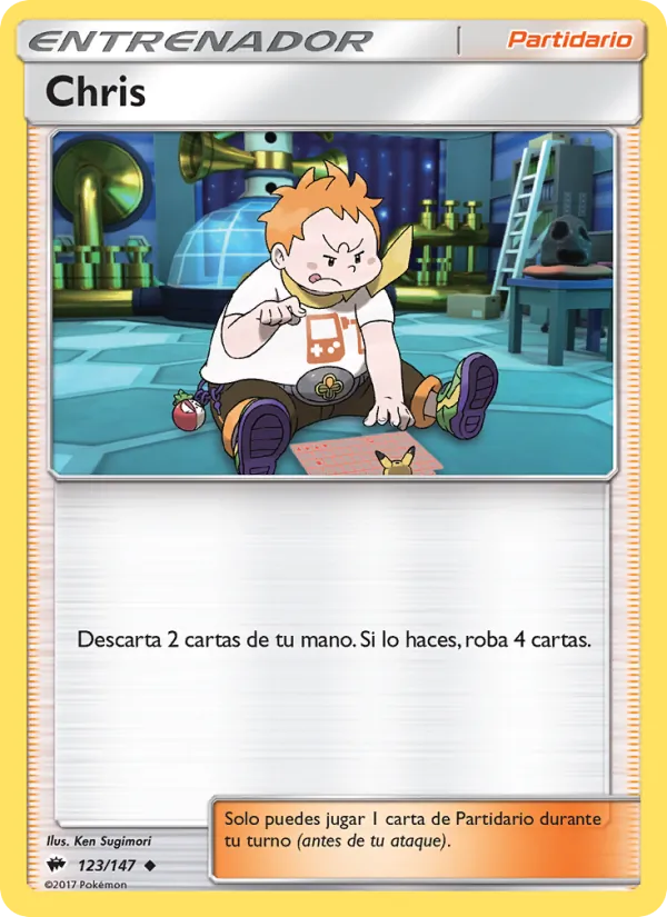 Chris Sombras Ardientes 123/147