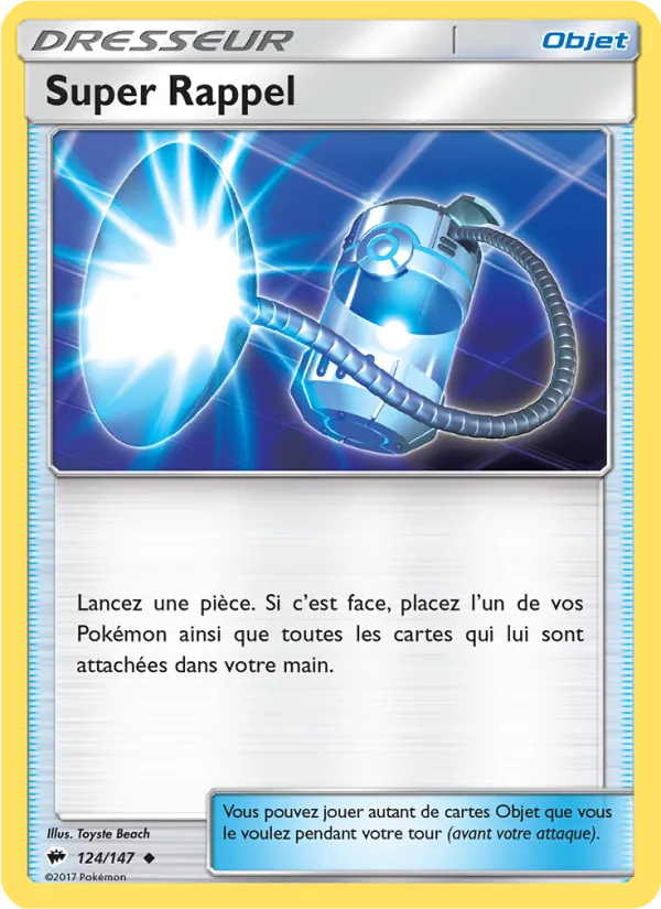 Super Rappel Ombres Ardentes 124/147