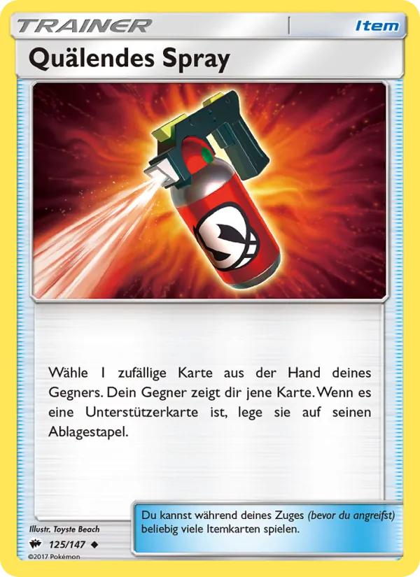 Quälendes Spray Nacht in Flammen 125/147