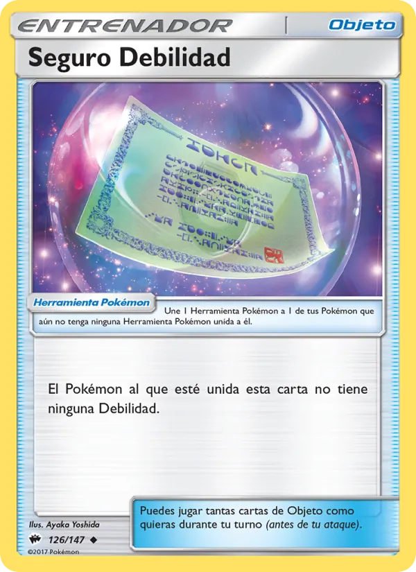Seguro Debilidad Sombras Ardientes 126/147