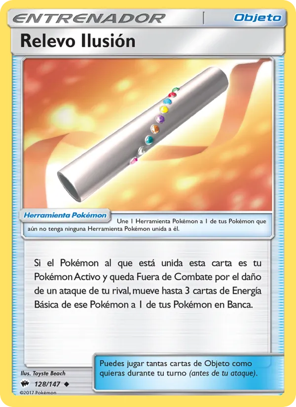 Relevo Ilusión Sombras Ardientes 128/147