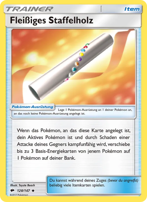 Fleißiges Staffelholz Nacht in Flammen 128/147
