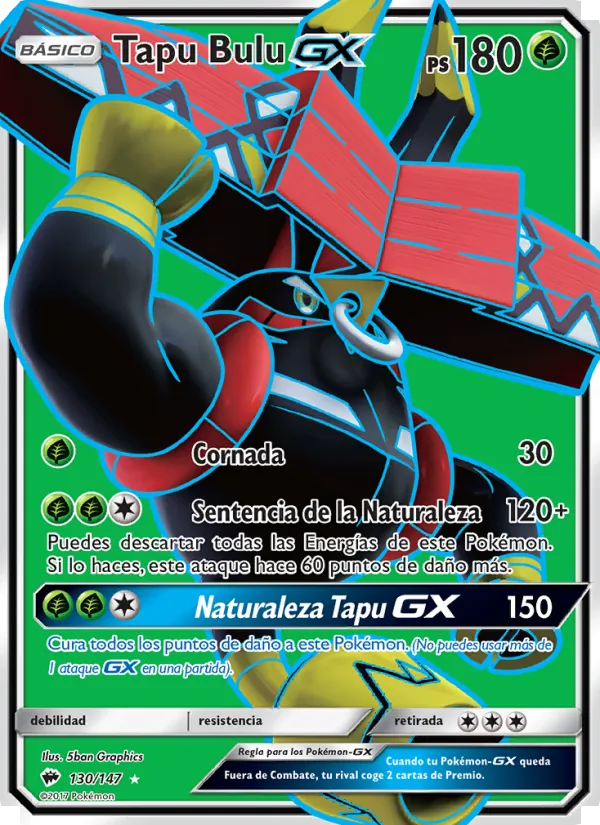 Tapu Bulu GX Sombras Ardientes 130/147
