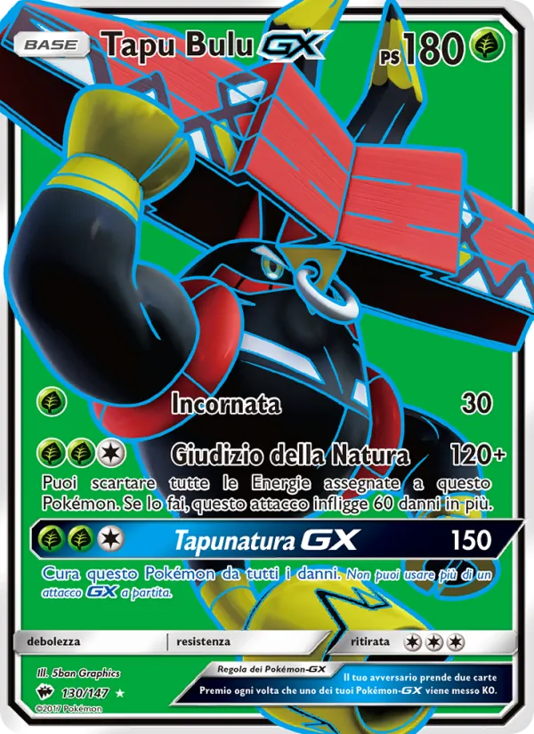 Tapu Bulu GX Ombre Infuocate 130/147