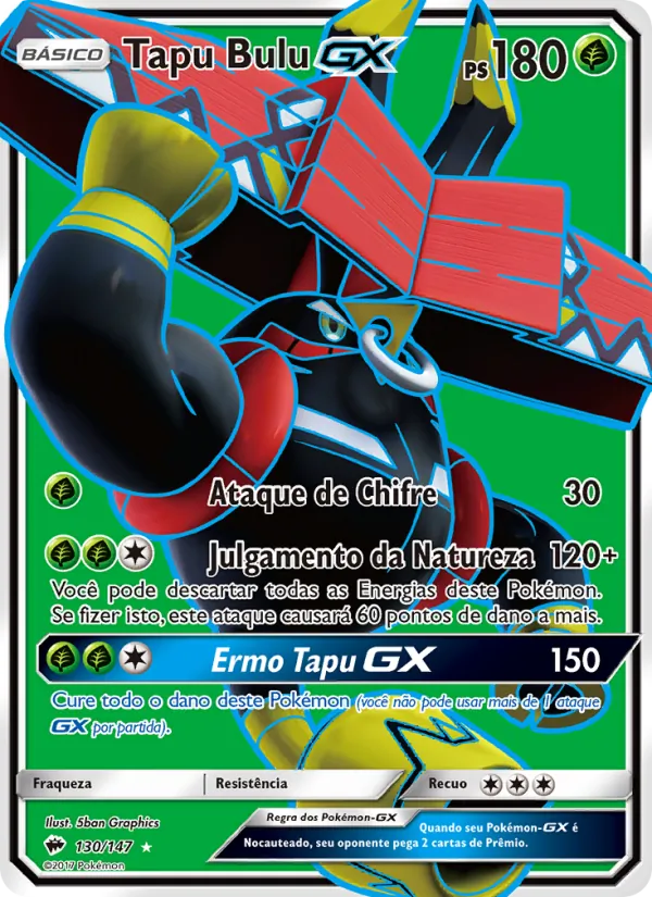 Tapu Bulu GX Sombras Ardentes 130/147