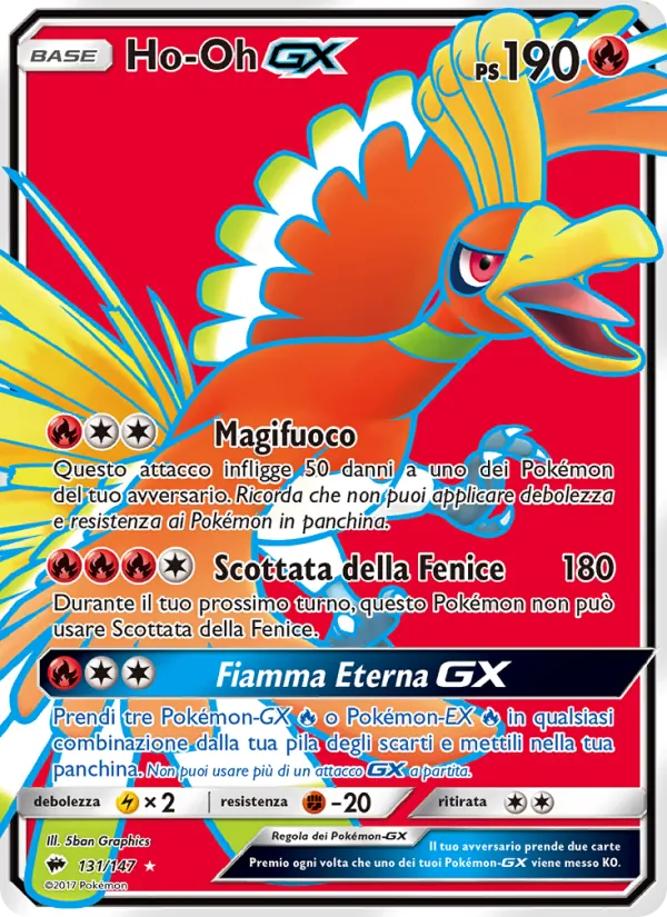 Ho-Oh GX Ombre Infuocate 131/147