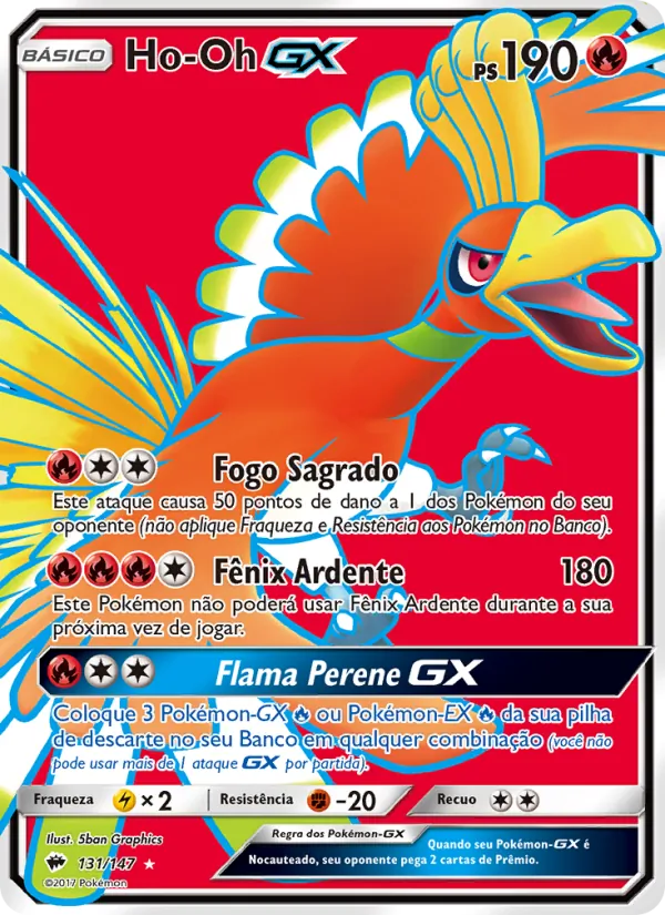 Ho-Oh GX Sombras Ardentes 131/147