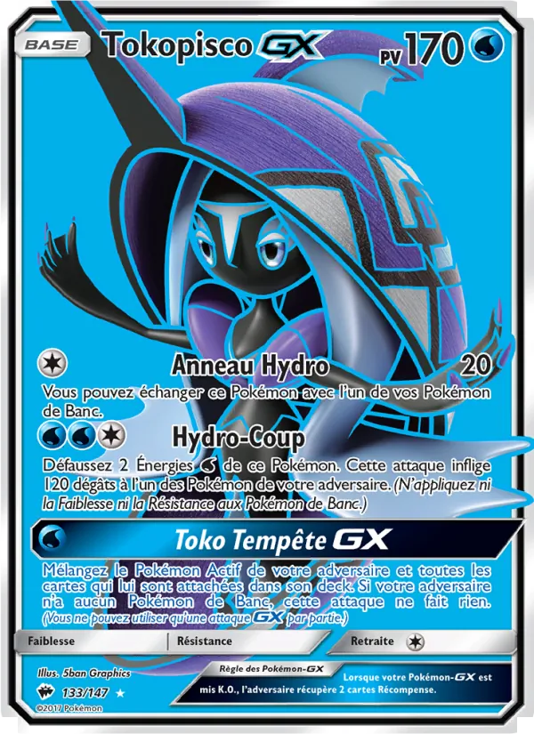 Tokopisco GX Ombres Ardentes 133/147