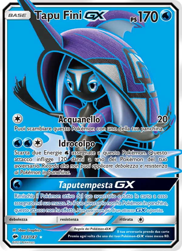 Tapu Fini GX Ombre Infuocate 133/147