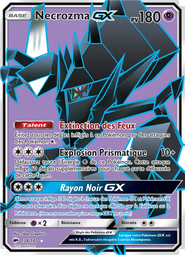 Necrozma GX Ombres Ardentes 134/147