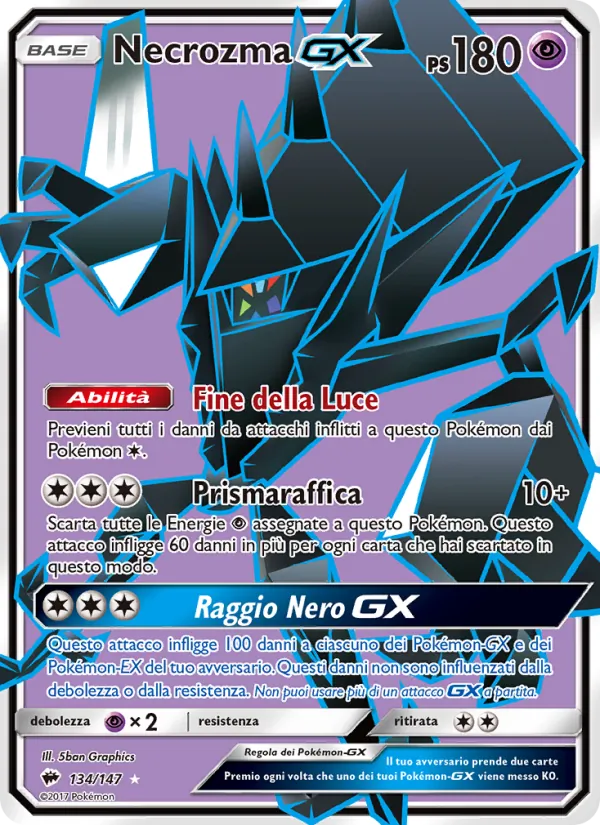Necrozma GX Ombre Infuocate 134/147