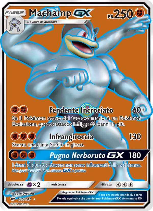 Machamp GX Ombre Infuocate 135/147